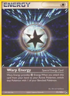 Warp Energy, card 91 from Power Keepers