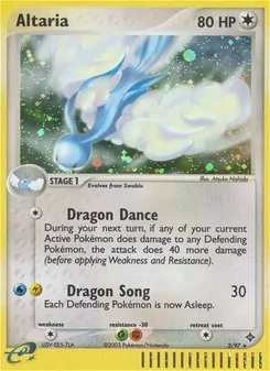 Altaria, Karte 2 aus EX Drache