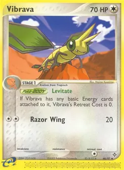 Vibrava, Karte 46 aus EX Drache
