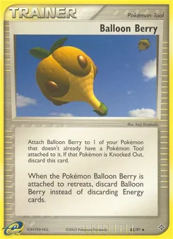 Ballonbeere, Karte 82 aus EX Drache