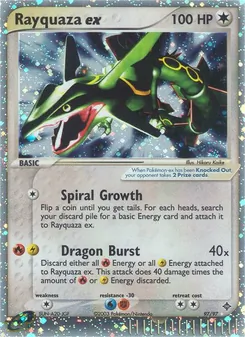 Rayquaza-ex, Karte 97 aus EX Drache