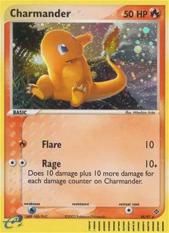Glumanda, Karte 98 aus EX Drache