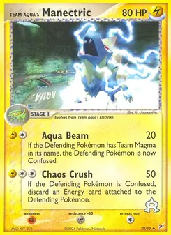 Team Aquas Voltenso, Karte 29 aus EX Team Magma vs Team Aqua
