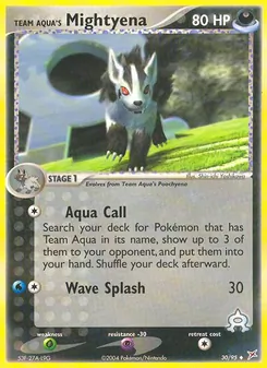 Team Aquas Magnayen, Karte 30 aus EX Team Magma vs Team Aqua