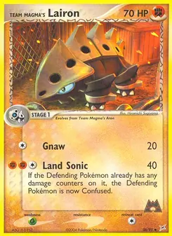 Team Magmas Stollrak, Karte 36 aus EX Team Magma vs Team Aqua