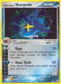 Team Aquas Tohaido, Karte 5 aus EX Team Magma vs Team Aqua
