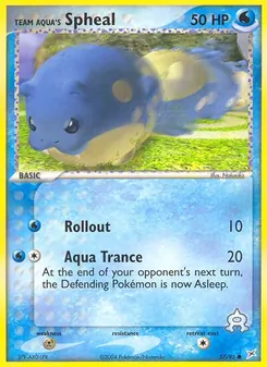 Team Aquas Seemops, Karte 57 aus EX Team Magma vs Team Aqua