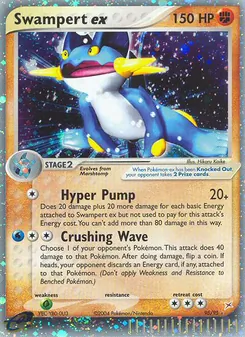 Sumpex-ex, Karte 95 aus EX Team Magma vs Team Aqua