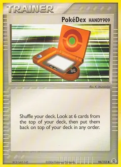 PokéDex HANDY909, Karte 96 aus EX Feuerrot & Blattgrün