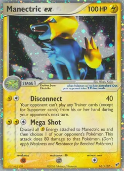 Voltenso-ex, Karte 101 aus EX Deoxys