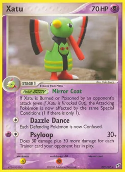 Xatu, Karte 29 aus EX Deoxys
