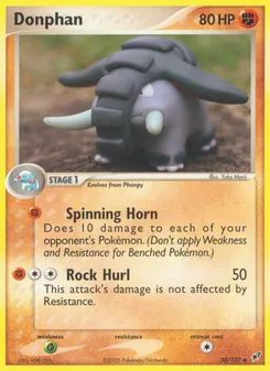 Donphan, Karte 30 aus EX Deoxys