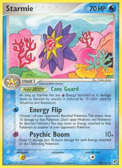 Starmie, Karte 48 aus EX Deoxys