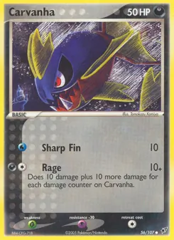 Kanivanha, Karte 56 aus EX Deoxys