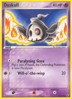Zwirrlicht, Karte 58 aus EX Deoxys