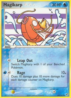 Karpador, Karte 64 aus EX Deoxys