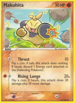 Makuhita, Karte 65 aus EX Deoxys
