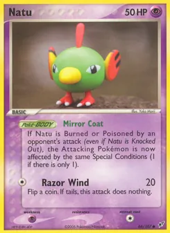 Natu, Karte 66 aus EX Deoxys