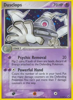 Zwirrklop, Karte 7 aus EX Deoxys