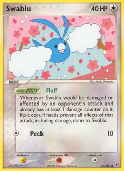 Wablu, Karte 79 aus EX Deoxys