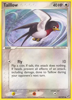 Schwalbini, Karte 80 aus EX Deoxys