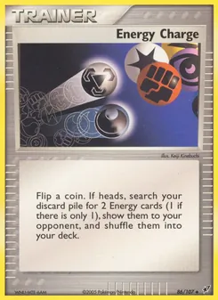 Energieaufladung, Karte 86 aus EX Deoxys
