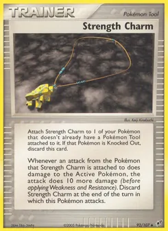 Stärkeamulett, Karte 92 aus EX Deoxys
