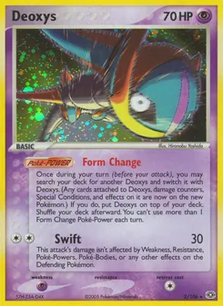 Deoxys, Karte 2 aus EX Smaragd