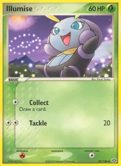 Illumise, Karte 32 aus EX Smaragd