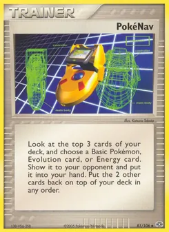 PokéNav, Karte 81 aus EX Smaragd