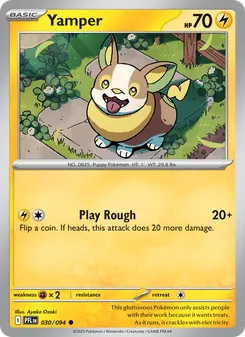 Yamper, card 030 from Phantasmal Flames