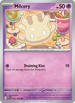 Milcery, card 043 from Phantasmal Flames