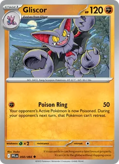 Gliscor, card 050 from Phantasmal Flames