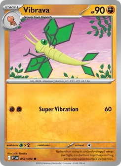 Vibrava, card 052 from Phantasmal Flames