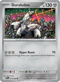 Duraludon, card 074 from Phantasmal Flames