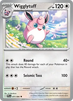 Wigglytuff, card 077 from Phantasmal Flames