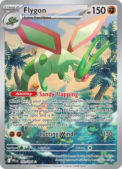 Flygon, card 101 from Phantasmal Flames