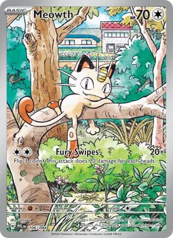 Meowth, card 106 from Phantasmal Flames