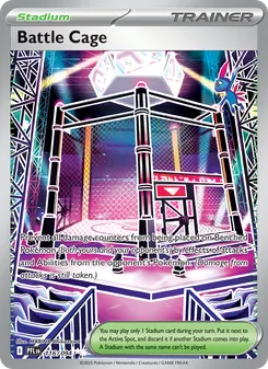 Battle Cage, card 116 from Phantasmal Flames