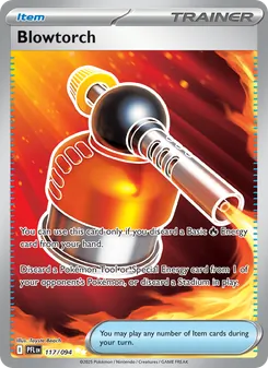 Blowtorch, card 117 from Phantasmal Flames