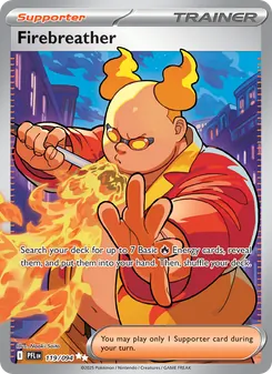 Firebreather, card 119 from Phantasmal Flames