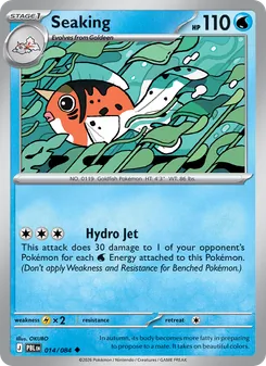 Seaking, card 014 from Pitch Black