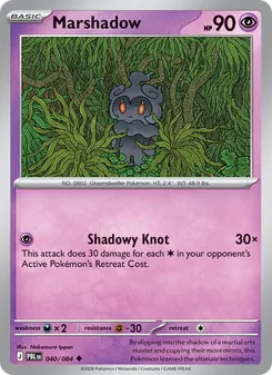 Marshadow, card 040 from Pitch Black