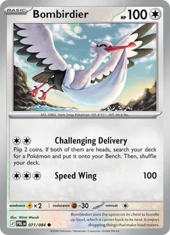 Bombirdier, card 071 from Pitch Black