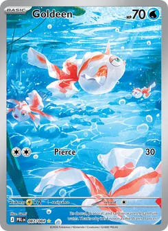 Goldeen, card 087 from Pitch Black