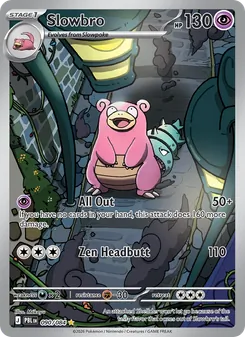 Slowbro, card 090 from Pitch Black