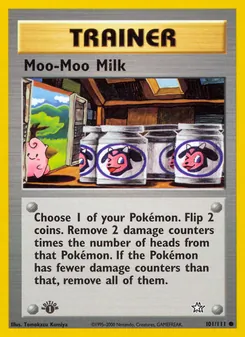 Kuhmuh-Milch, Karte 101 aus Neo Genesis