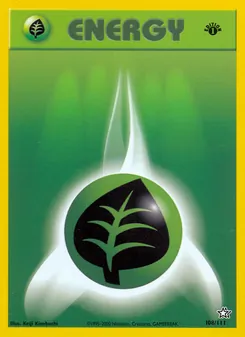 Pflanzenenergie, Karte 108 aus Neo Genesis
