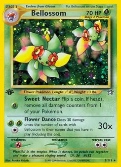 Blubella, Karte 3 aus Neo Genesis