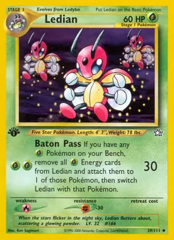 Ledian, Karte 39 aus Neo Genesis